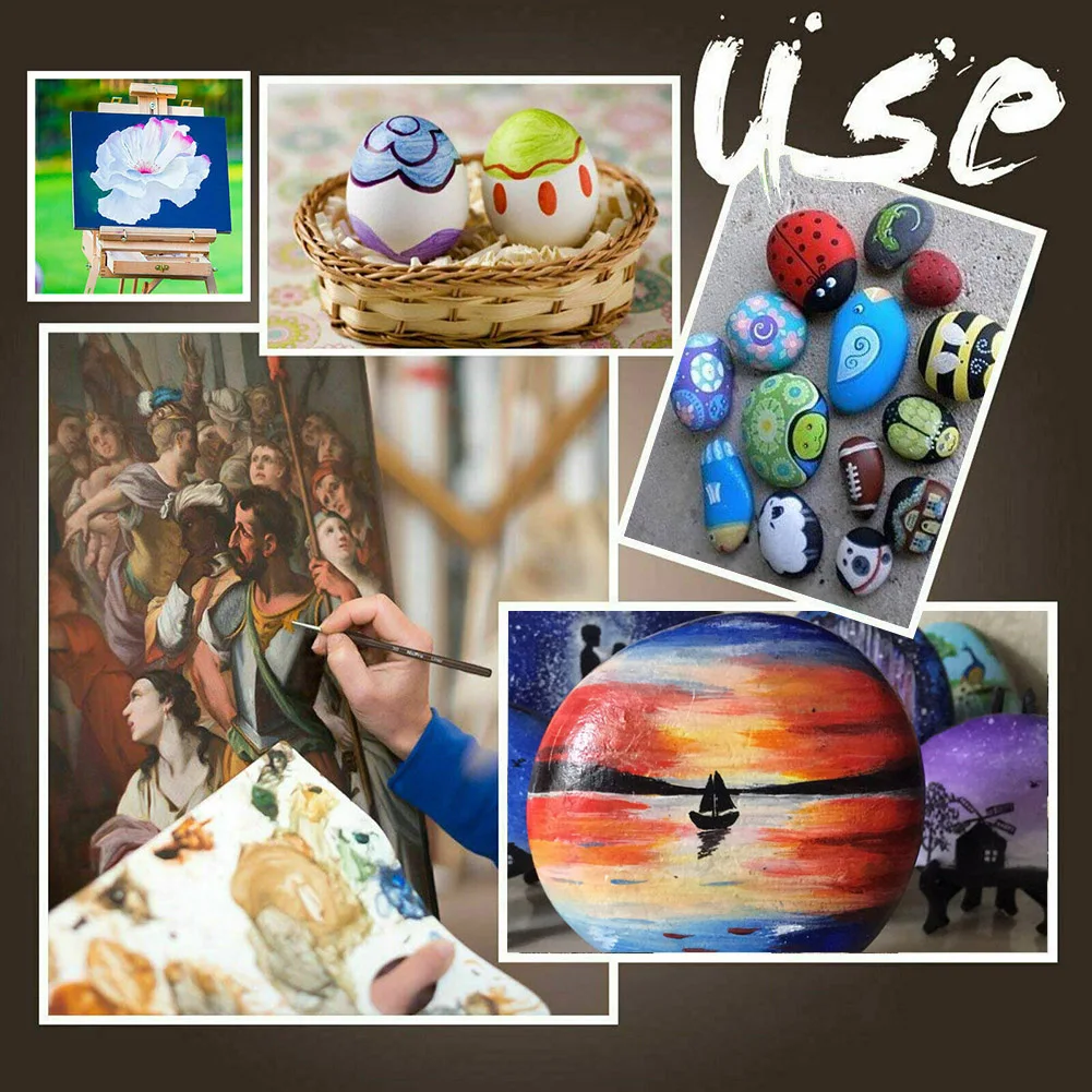 

9pcs/set Miniature Paint Brush Set Fine Detail Art Nail Oil Painting Pen EY669