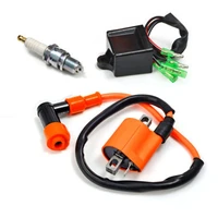 motorcycle ignition coil cdi module with spark plug kit for yamaha blaster yfs200 97 01 3fl 85540 10 00