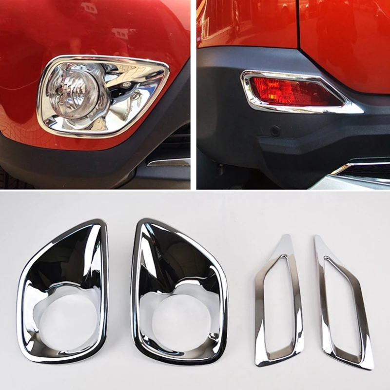 Для Toyota RAV4 для Previa RAV 4 2013 2014 2015 ABS хромированные передние и задние противотуманные