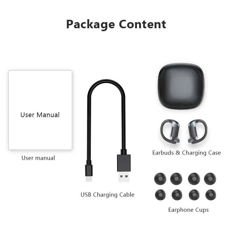 

HOT Wireless Headphones Bluetooth Earphones Noise Canceling Sports Waterproof Headset 9D Stereo Wireless Earbuds With Microphone