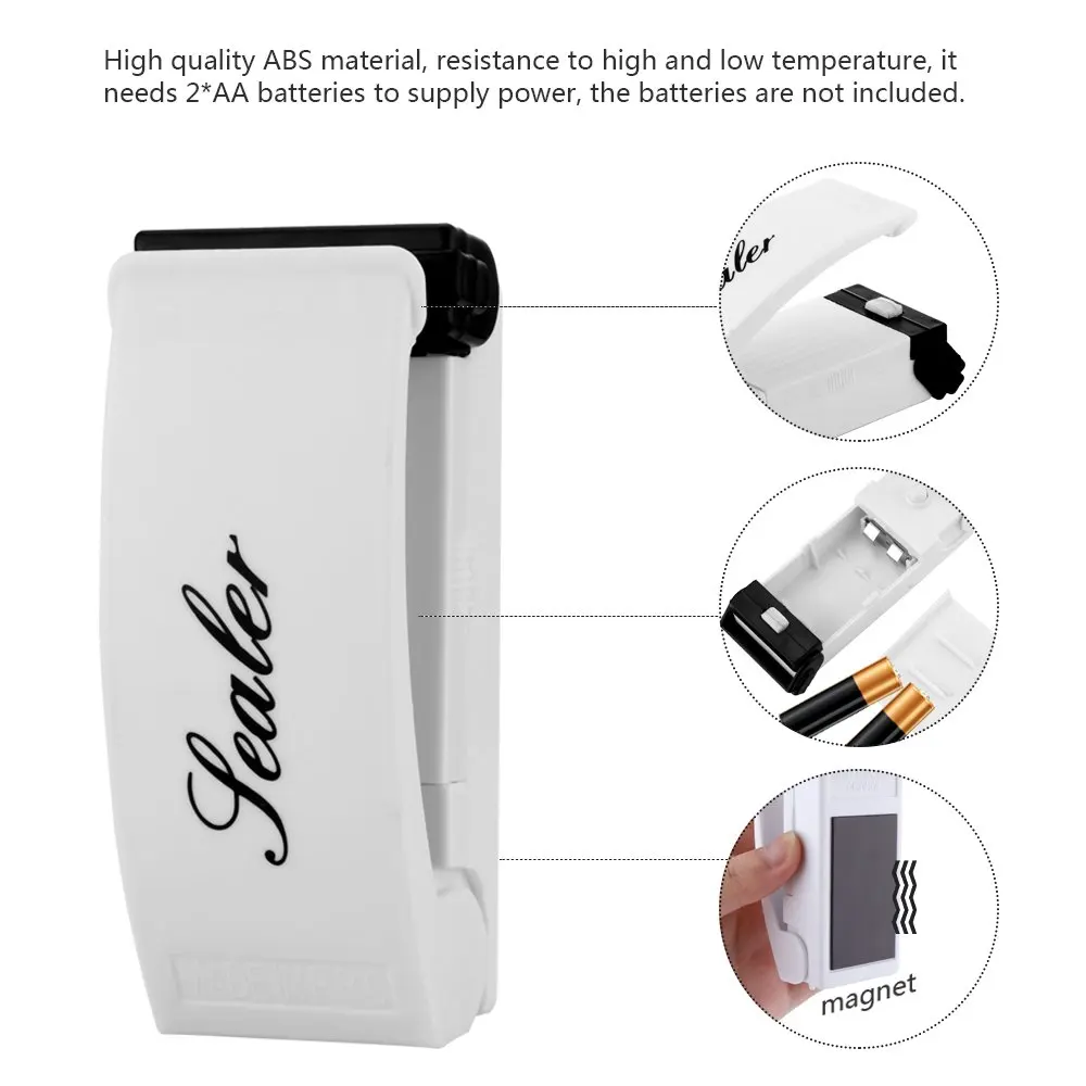 Портативная мини машина для теплоизоляции пищевых пакетов упаковщик инструмент