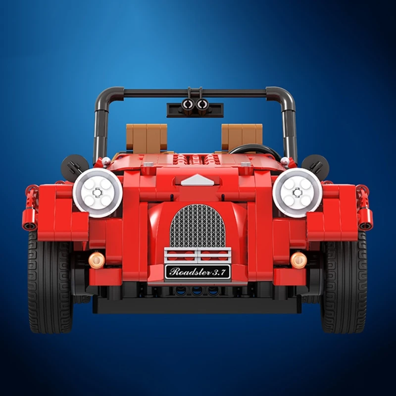 

40JC High-drilled Racing Car Assembly Block Kit, Creative Construction Building Particles for Kids, 1141Pcs