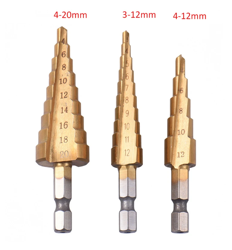 Оптовая продажа с фабрики 3 шт. метрические 1/4 &quotшестигранный хвостовик