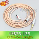 Защитный коаксиальный кабель для наушников LN007199 OCC для звуковой техники ATH-IM50 IM70