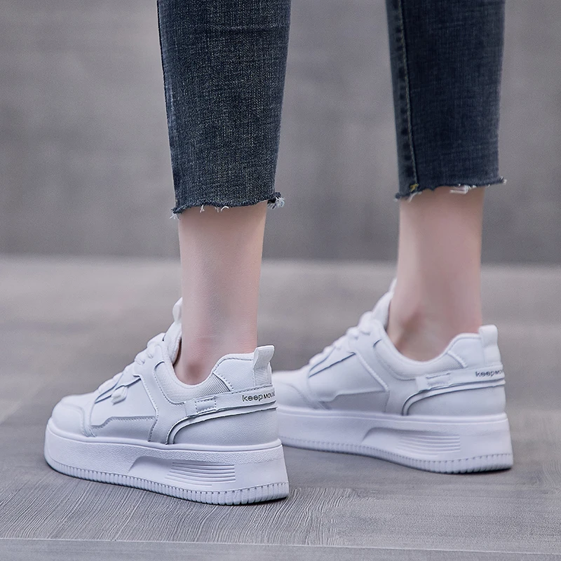 Tenis Feminino 2021 Women Tennis Shoes Leather Breathable Sneakers Wear-resistant Fitness Sport Shoes for Outdoor Zapatilla