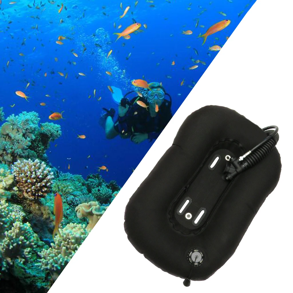 38lbs Professional Tech Diving Donut Wing Double Tank Backplate BCD Scuba Diving Snorkeling Buoyancy Compensator Safety