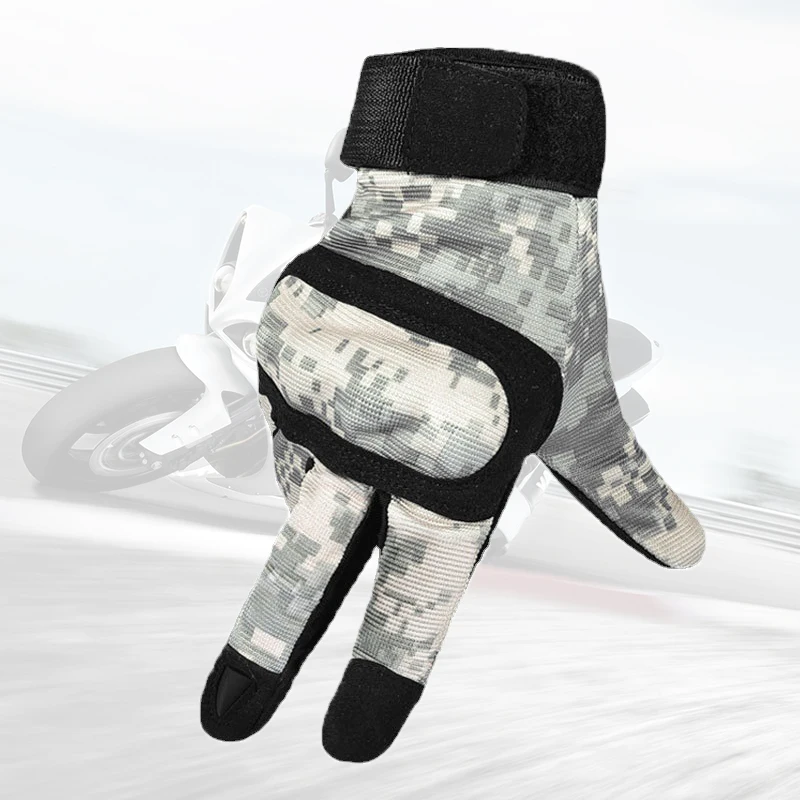 

тактические перчатки Зимние мотоциклетные перчатки с пальцами для мужчин, сенсорные дышащие защитные перчатки для езды на мотоцикле, гоноч...
