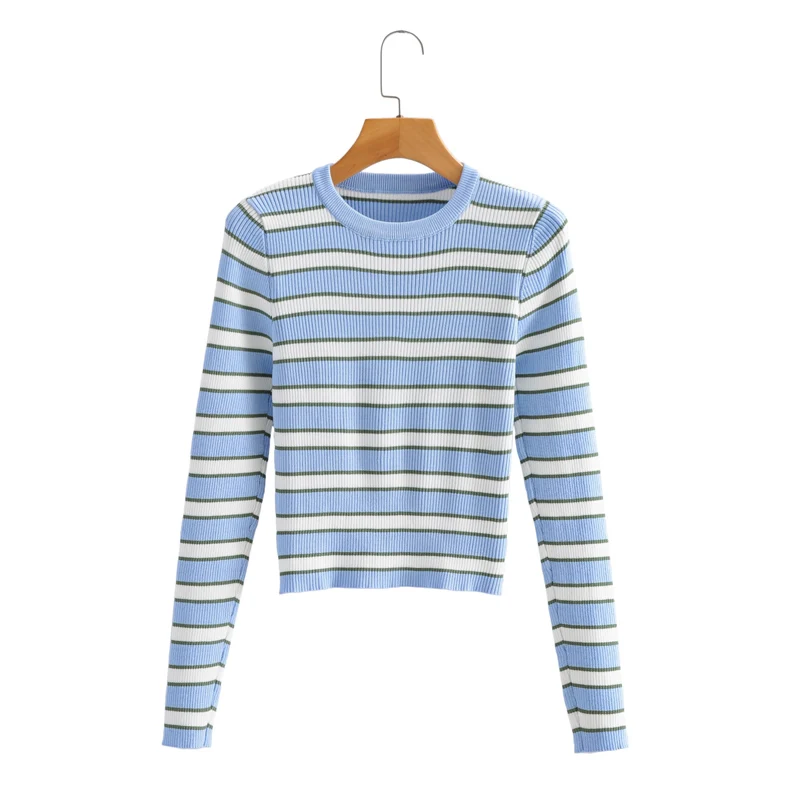 

JC·KILIG Pullover Striped Knit Bodice L3146