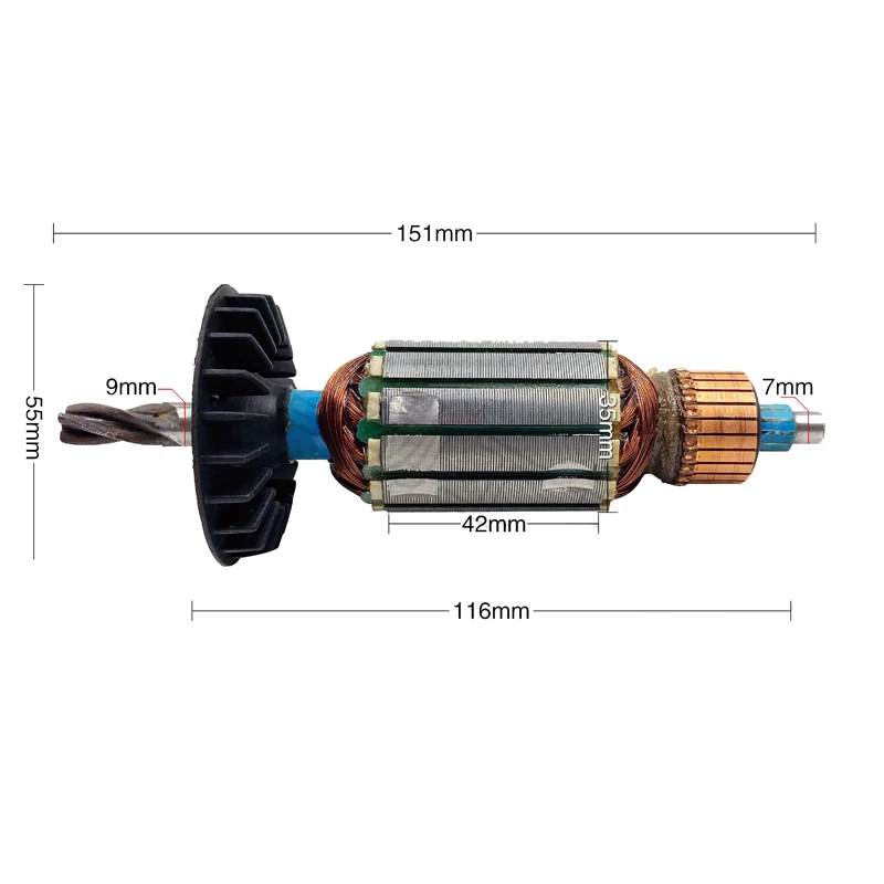 

Electric Hammer Rotor for BOSCH 20 Rotor Electric Hammer Rotor Impact Drill Motor
