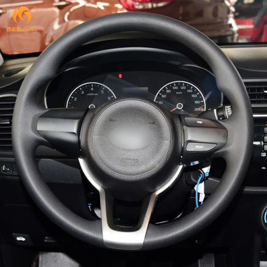 MEWANT черная искусственная кожа фотоаксессуары для Kia Rio K2 Picanto 2017 2018 Morning аксессуары