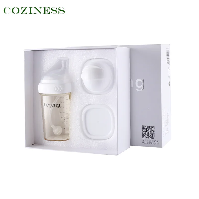 

COZINESS PPSU Baby Bottle Anti-Choking Newborn Milk Bottles Infant Gift Box Large Diameter Babies Bottles Children Drinking Cup