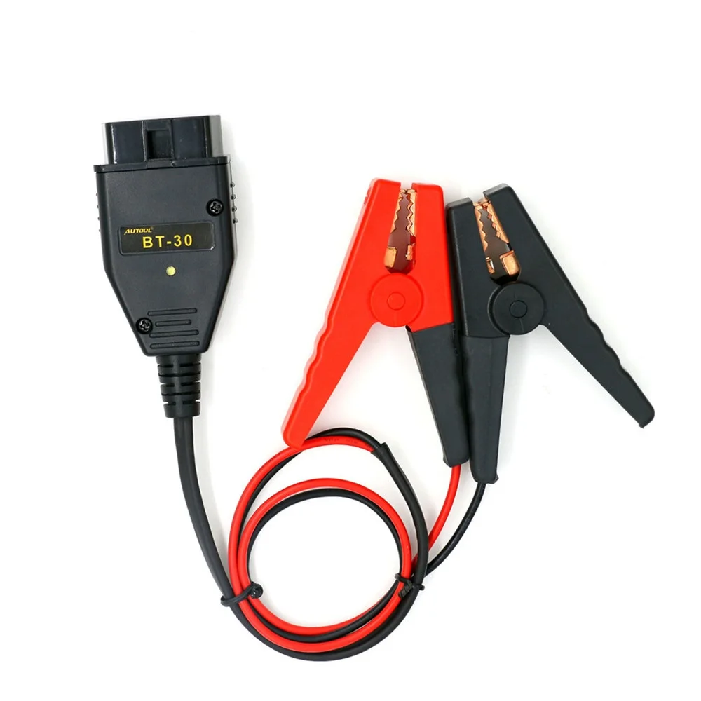 Автомобильный зажим AUTOOL для аккумулятора OBD2 ODB 2 кабель аварийного питания зажимы