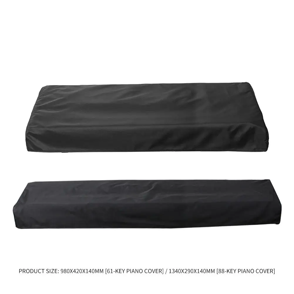 61/88 Key Electronic Digital Piano Cover Dustproof Foldable Keyboard Black Instruments Parts & Accessories |