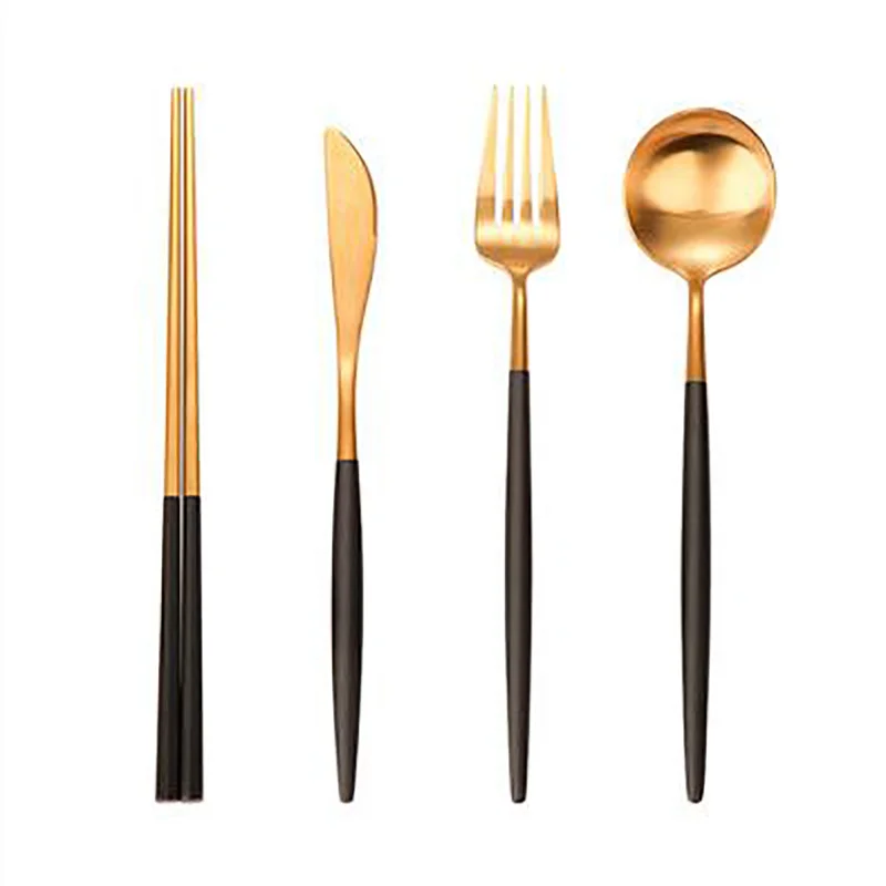 Набор посуды 304 набор столовых приборов из нержавеющей стали нож для стейка вилка