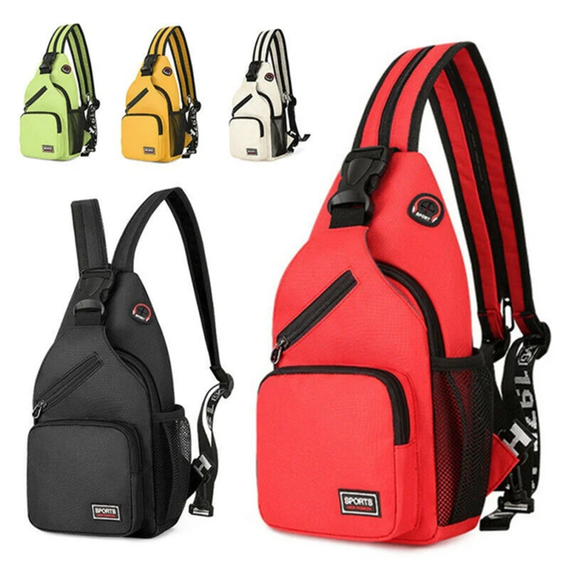 

Casual Small Backpack Women Girls Chest Bag With Earphone Hole Female Crossbody Bags For Women Cycling Sports Shoulder Bags