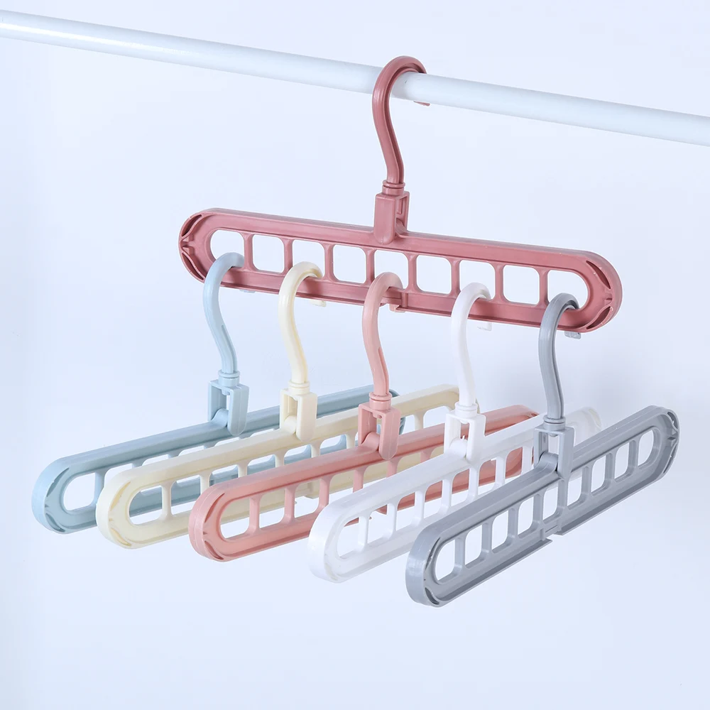 9 отверстие вешалки для одежды многопортовое Поддержка круг сушки