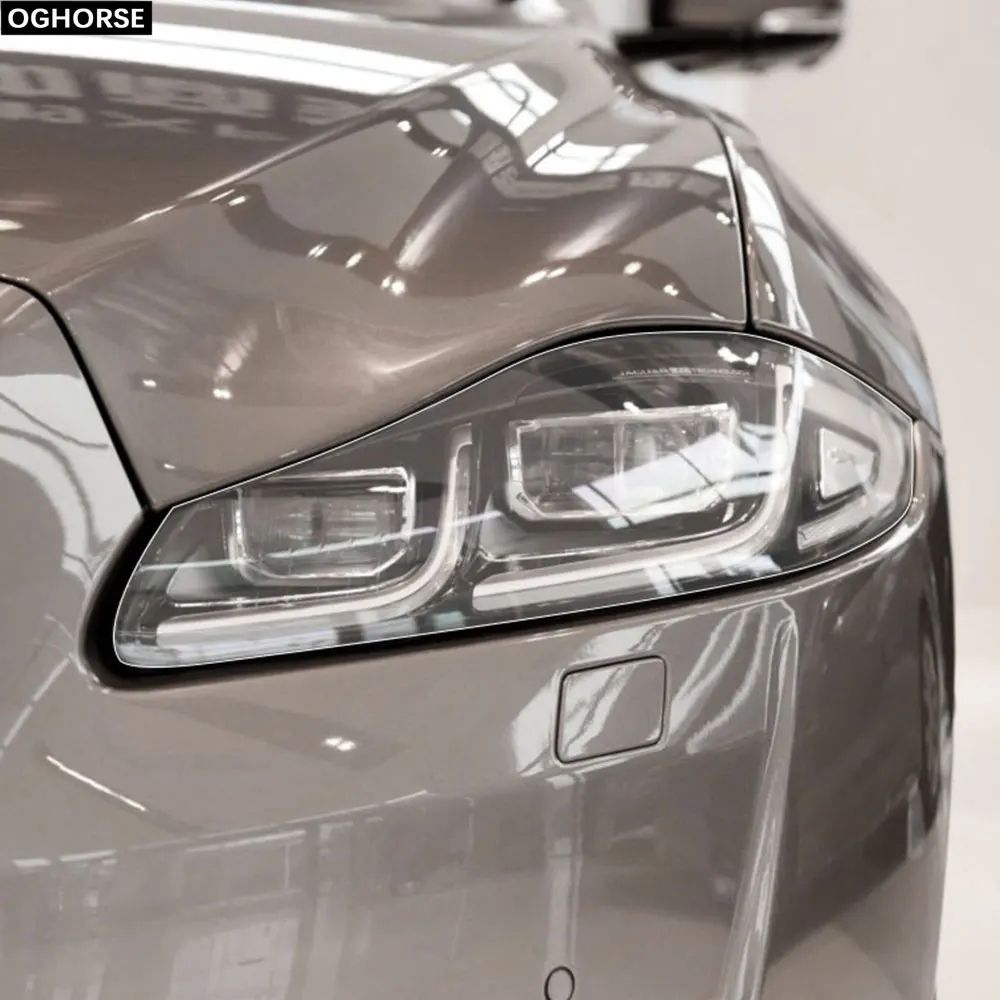 2X самовосстанавливающаяся Защитная пленка для автомобильных фар прозрачная