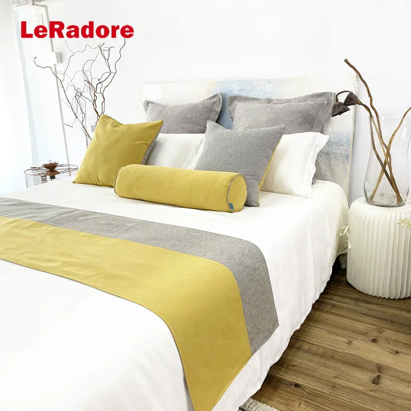 Защитный чехол для кровати защитный спальни отеля мотеля декоративный шарф