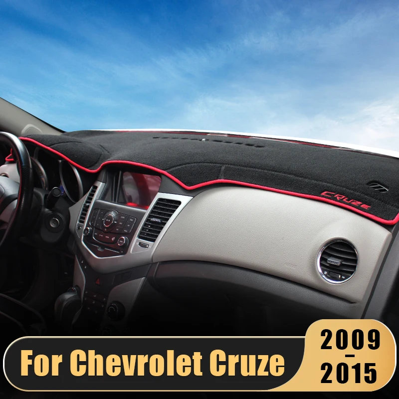 

Car Dashboard Cover Mat For Chevrolet Cruze J300 2009 2010 2011 2012 2013 2014 2015 Sun Shade Pad Anti-UV Protector Accessories