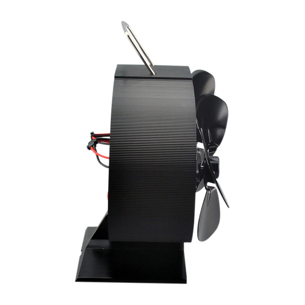 Новый двойной двигатель с 8 лезвиями работающий от тепла экологичный вентилятор