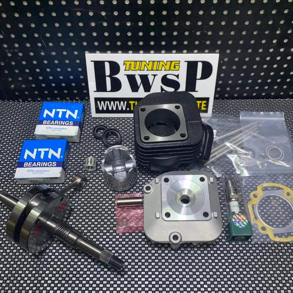 Комплект с большим отверстием 47 мм для ZX50 AF34 AF35 racing 70cc nicasil цилиндрический