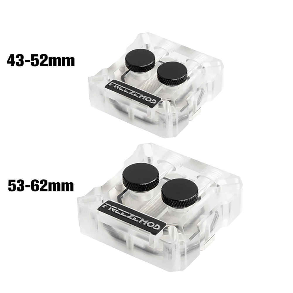 

FREEZEMOD G1/4 медный блок водяного охлаждения для ПК Компьютерная графическая карта GPU водяной охладитель для шага отверстия 43-52 мм/53-62 мм