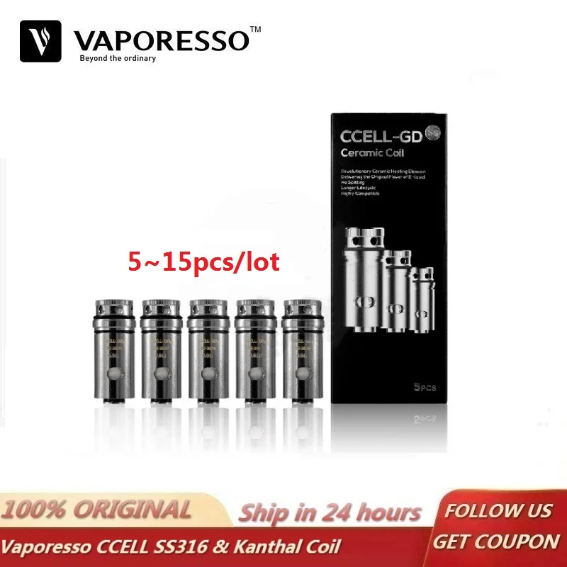 Оригинальная катушка Vaporesso Guardian для вейпа 0.6ohm 0.5ohm Core GD керамическая головка
