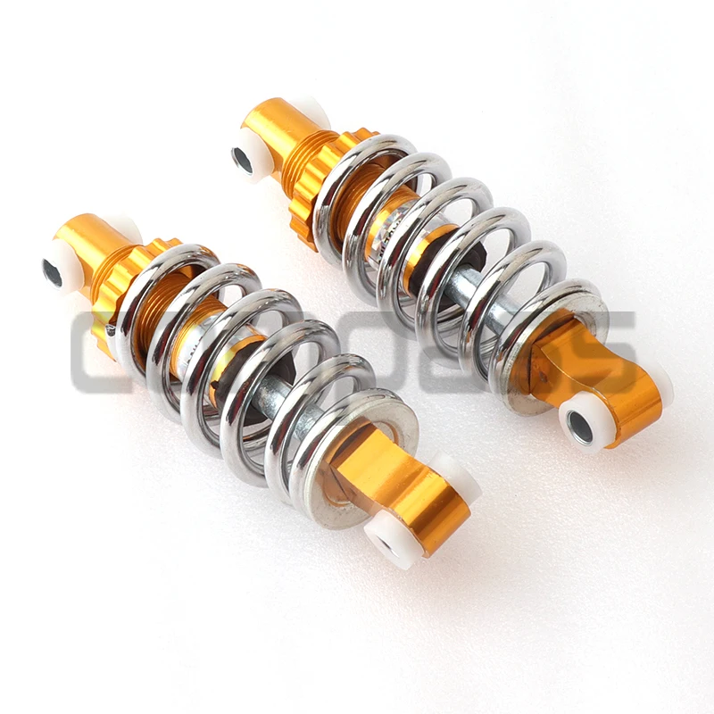 

Motorcycle Shock Absorber Suspension Damper 400lb Damping Spring for 125mm Hole Pitch Mini Scooter
