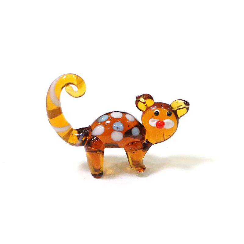 

Миниатюрные фигурки кошек из стекла GLASS MOUSE