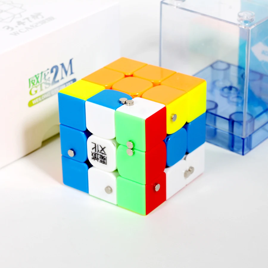Moyu WeiLong GTS V2 3X3X3 Магнитный куб магические кубики 3x3x3 скоростной куб головоломка Weilong GTS3 M WR M GTS2M для детских игрушек