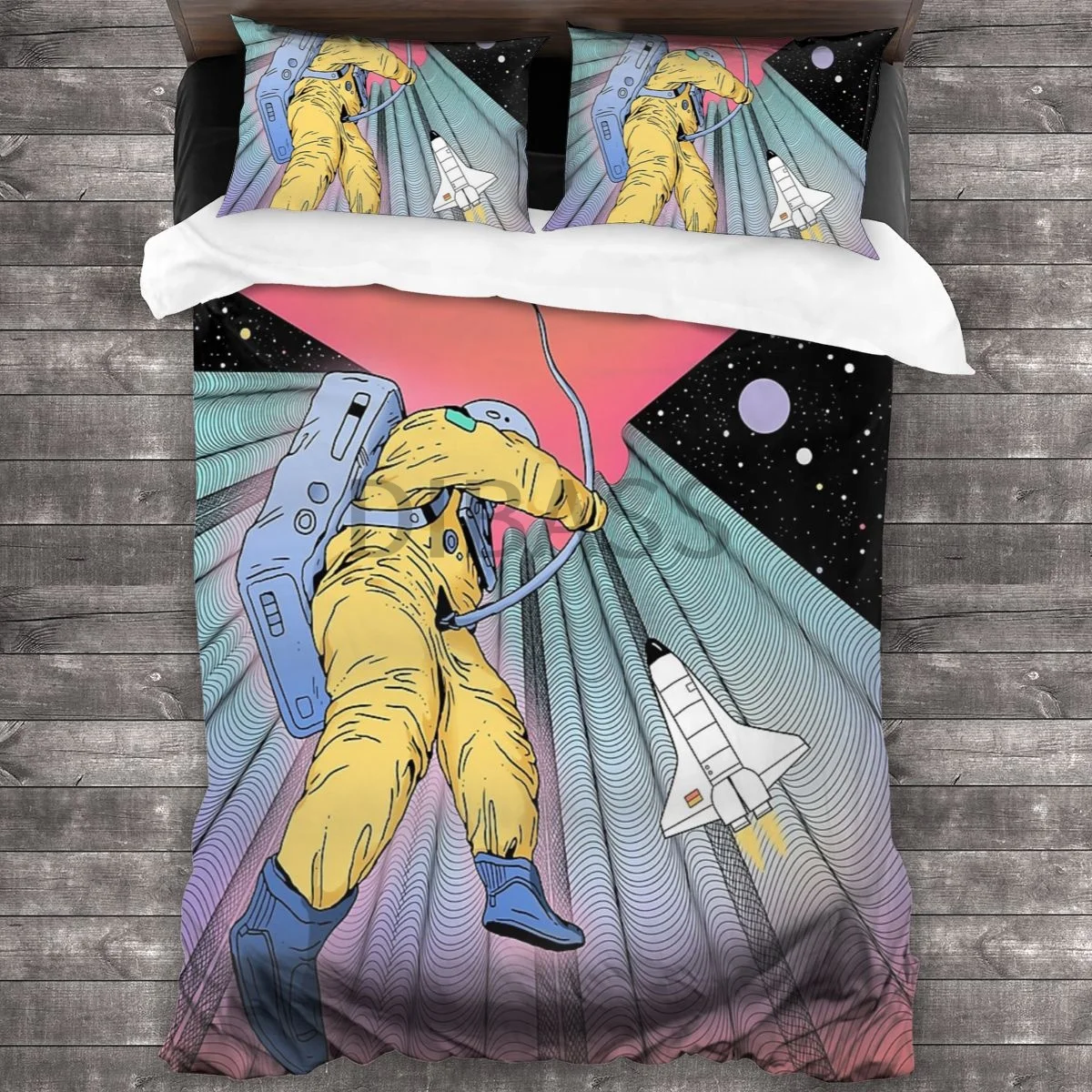 

Ascension Comforter Set with 2 Pillowcases，Soft Microfiber Bedding Set Duvet Cover