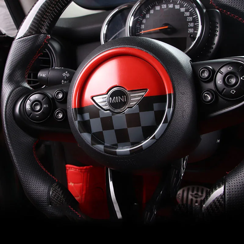 Наклейка ABS Юнион Джек центр рулевого колеса декоративная наклейка для BMW MINI Cooper