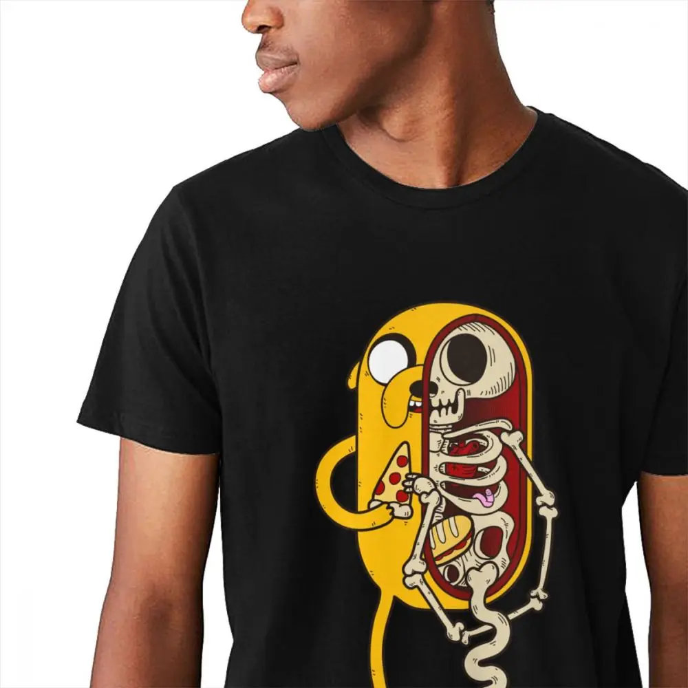 Мужская футболка Adventure Time хорошая хлопковая Новая мужская Винтажная футболка с круглым вырезом