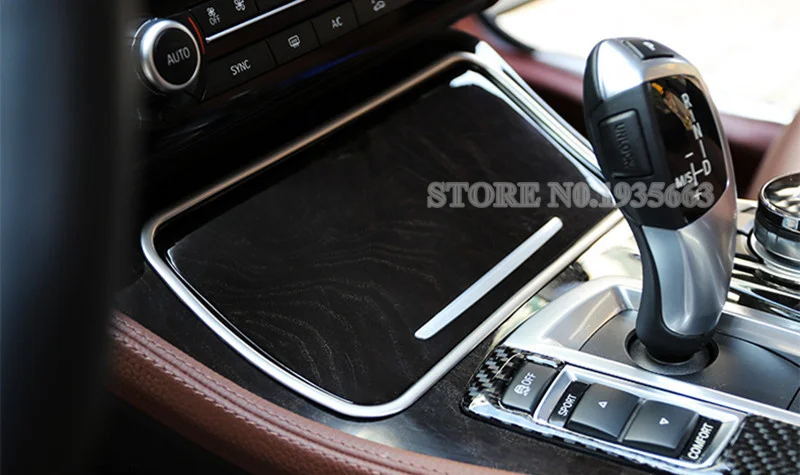 Для BMW 5 серии F10 F11 внутренняя консоль держатель стакана воды крышка отделка 2011-2016