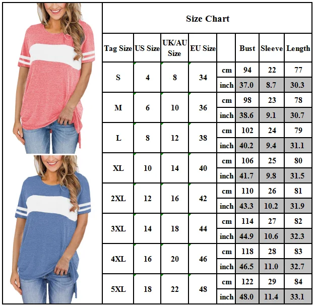 

Womens Plain Summer Soft Short Sleeve T-Shirts Crew Neck Loose Casual Tops Tee