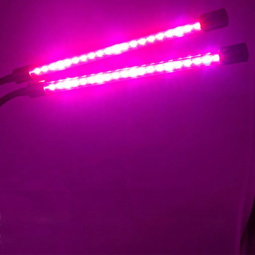 Растительный свет с двойной головкой горшечные саженцы Крытый зеленый растение