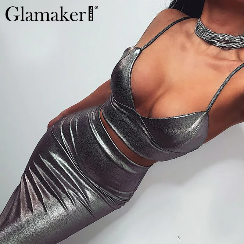 Glamaker сексуальные без рукавов с открытой спиной вечерние короткое платье бодикон