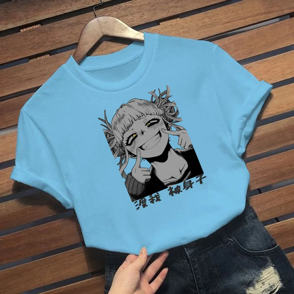 Мужская футболка с коротким рукавом милая летняя в стиле аниме my hero academia Тога