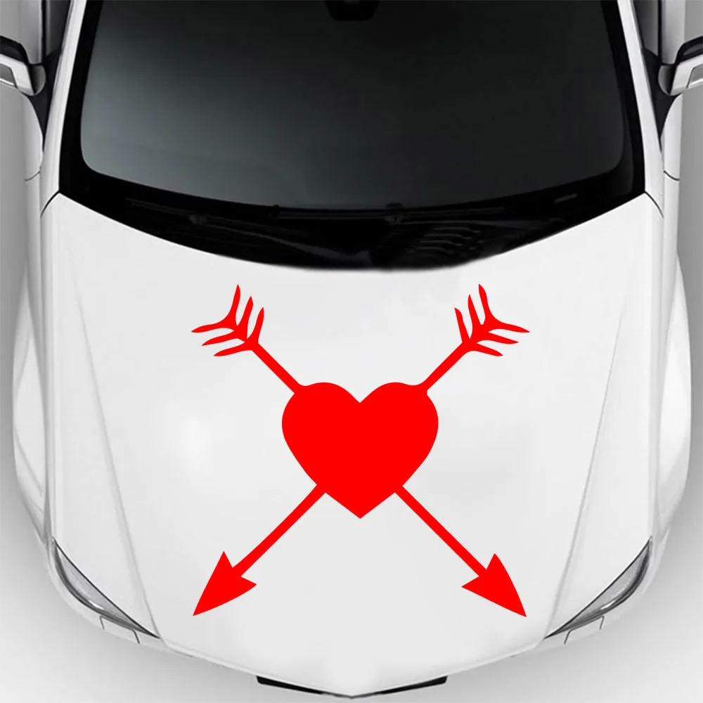 

Cartoon love Auto Sticker Fashion Vinyl Car Decorative Accessories Black/White