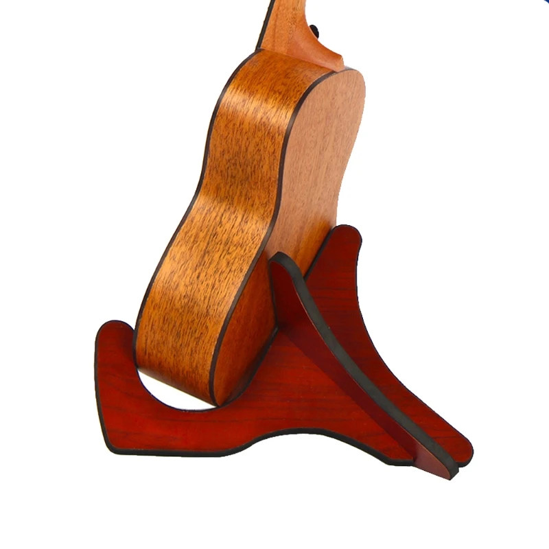 

Ukulele Stand Instrument Stand Folding Portable Stand for Mandolins and Violins Wood Ukulele Stand