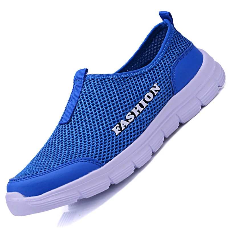 

Men Shoes EUR Size 35-46 Men Sneakers Summer Breathable Shoes Super Light Casual Shoes Unisex Tenis Masculino Sneakers Blue Grey
