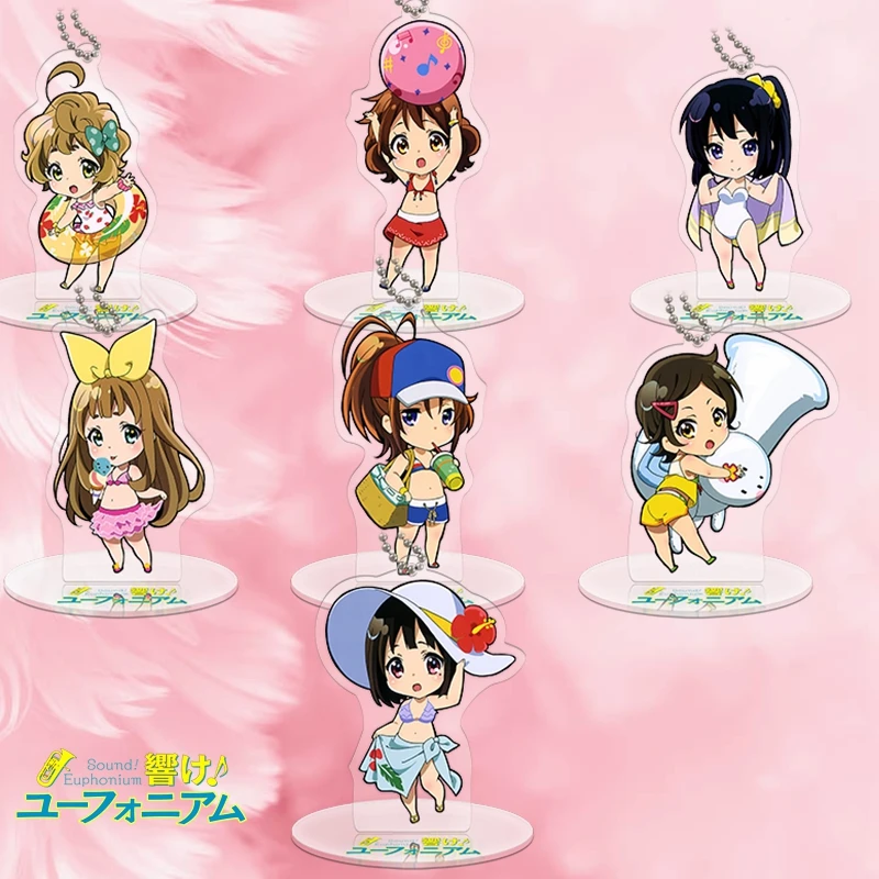 Аниме хибайк! Баритоны звук Кавашима. Сапфир фигурка на акриловой подставке