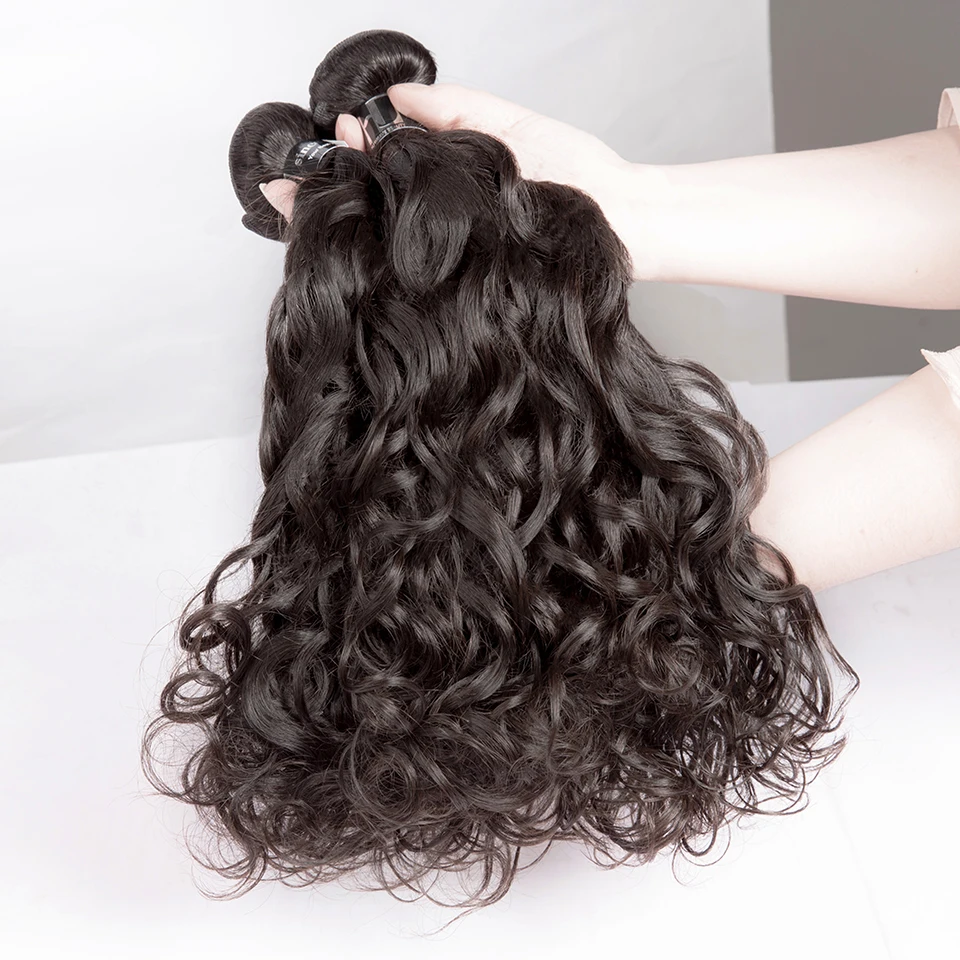 [HJ Weave beauty] волосы OneCut "-30" P перуанская Волна Пучки Волос Virgin Необработанные Волосы для наращивания натуральный цвет
