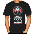 Vote Cthulhu для президента 2020, независимо от жизни, политическая черная футболка S-3Xl, наряд, футболка