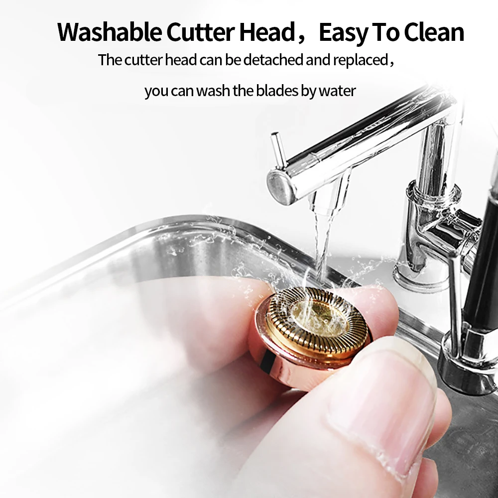 Электрический триммер для бровей мини-эпилятор удаление волос в форме помады на