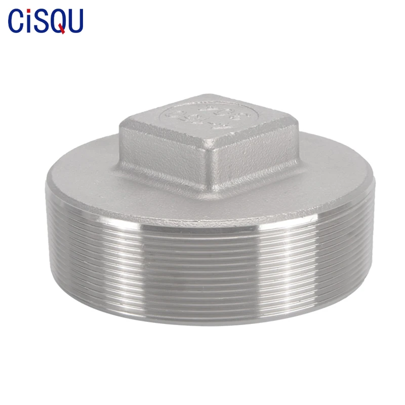 304 Нержавеющая сталь трубопроводная арматура штекер с наружной резьбой 1/8