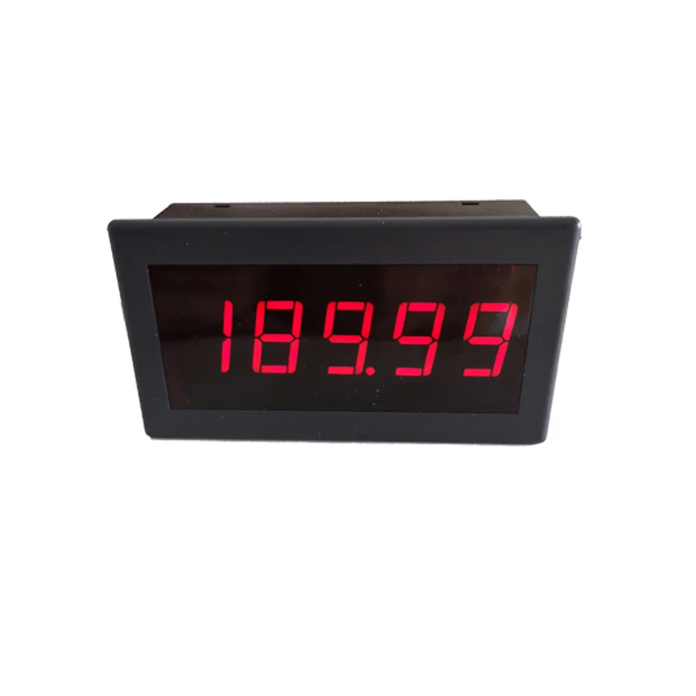 Taidacent 5 Digit LED Digital RPM Meter Frequency Meter 0.56 Inch Tube Display 24v Tachometer  Motor Speedometer Tachometer