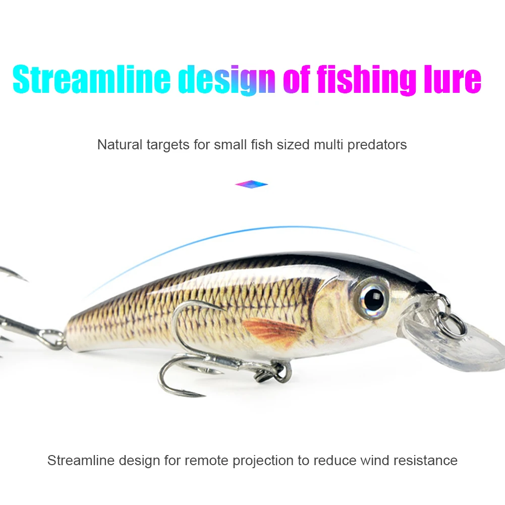 

Treble Hook Fishing Tackle Compression Resistance Artificial Outdoor Lure Baits Electric Fishing Lures Outdoor Fishing