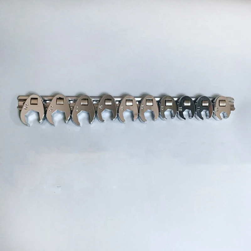 Flare Nut Crowfoot Line Hex Wrench Set 3/8Inch Drive Open End Spanner Chrome Vanadium Steel With T | Инструменты