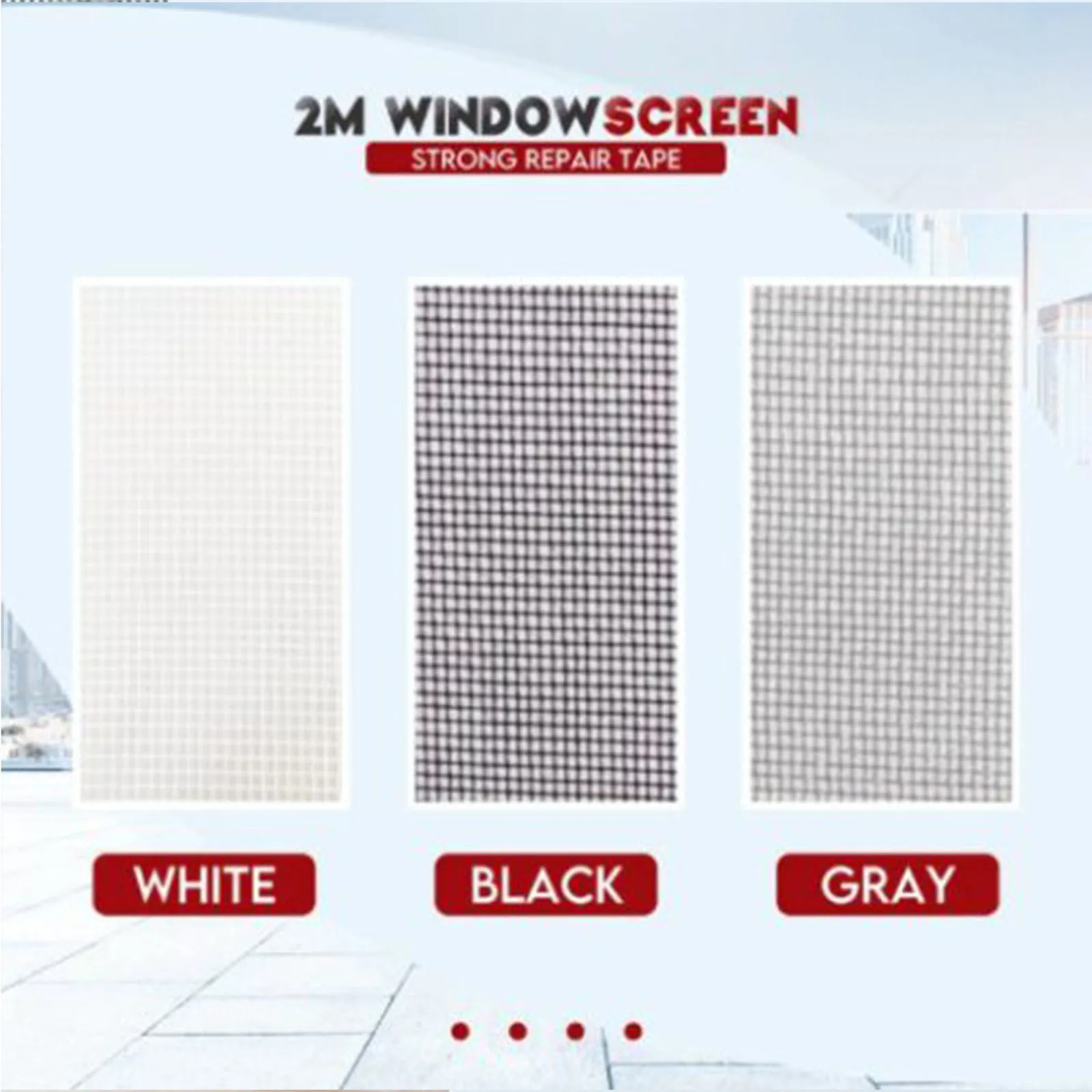 Трехслойная прочная клейкая сетка из стекловолокна липкая от комаров